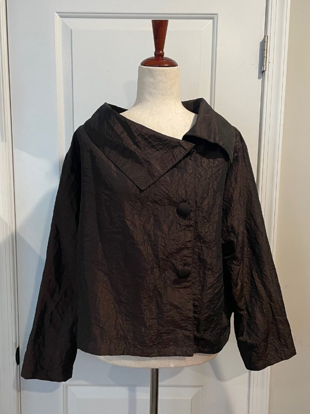 DIFERA Chocolate Brown Elea Blazer Jacket